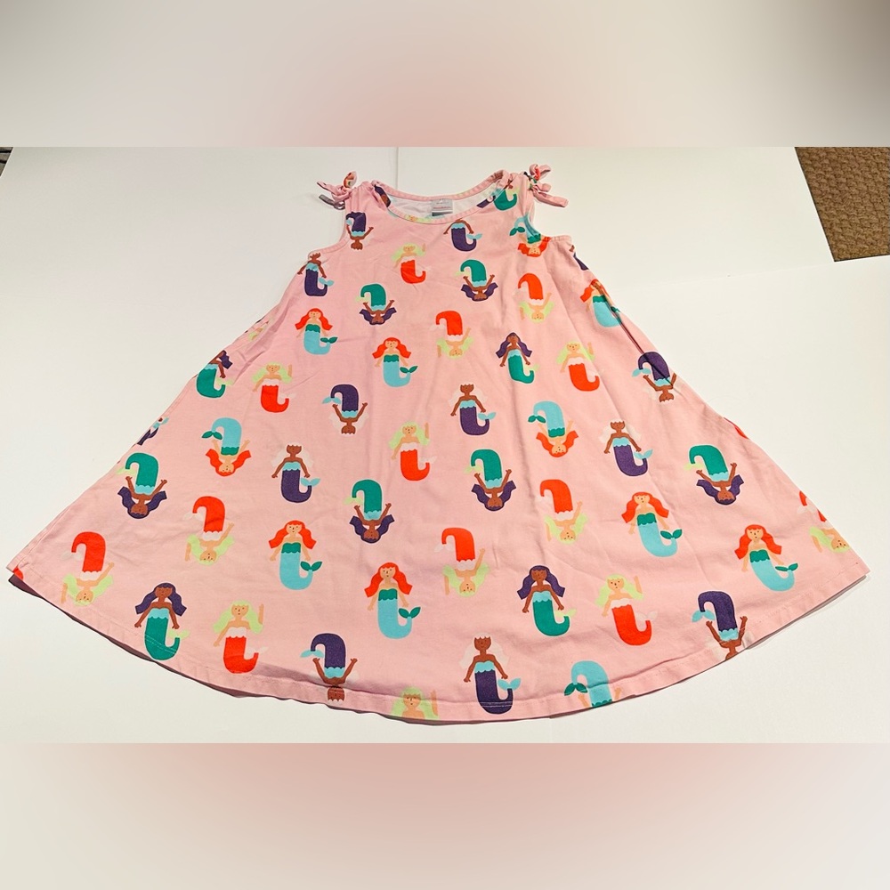 Hanna Andersson Pink Mermaid Tank Dress